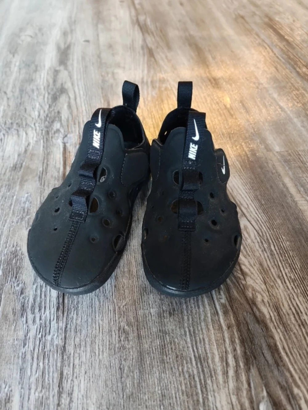 Nike Sunray Protect Black Water Shoes Sandals Size 8C